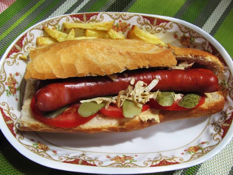 Hot dog german